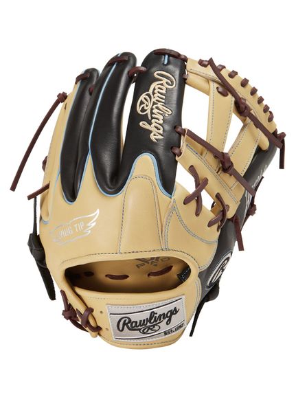 ローリングス Rawlings ソフト HYPER TECH R2G COLORS（ハイパーテックアールツージーカラーズ）565W-キャメル/ブラック グラブ ソフトボールグラブ