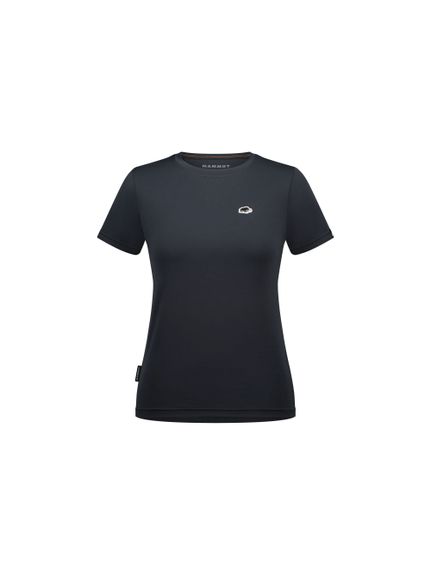 Mammut Essential T-Shirtは、日常使いのTシャツに高機能をプラスした、新しい定番アイテム。ソフトで速乾性に優れたリサイクルポリエステルを使用し、洗練されたラインのクラシックなデザインに仕上げました。そのうえ、UPF 50+で強い日差しからしっかり保護します。Mammut Essential T-Shirt AF Women カラー black PRT1 サイズ S/M/L 素材 100% ポリエステル 原産国 ベトナム メーカー品番 70014139 コメント Mammut Essential T-Shirtは、日常使いのTシャツに高機能をプラスした、新しい定番アイテム。ソフトで速乾性に優れたリサイクルポリエステルを使用し、洗練されたラインのクラシックなデザインに仕上げました。そのうえ、UPF 50+で強い日差しからしっかり保護します。モデル身長：168cm/着用サイズ：M