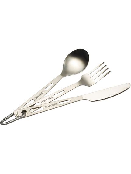 ノルディスク Nordisk TITANIUM　CUTLERY　SET　OF　3 調理器具・食器 コーヒー・クッキングツール