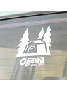 オガワ ogawa OGAWA カッティングステッカーS ブラック 収納 キャリー 収納 キャリー その他グッズ