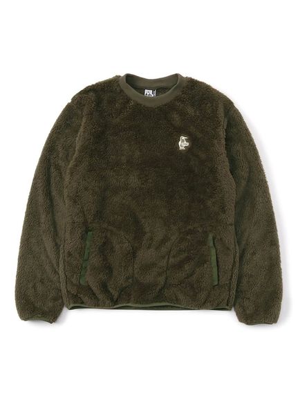 `X CHUMS Elmo FleeCe Crew Top (Gt[X N[gbv) gbvX t[XEjbg