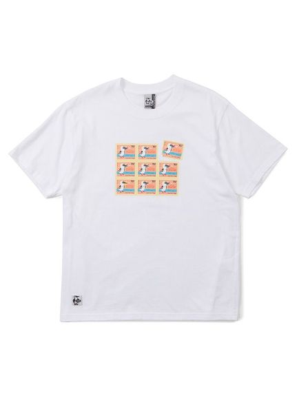 `X CHUMS BooBy MAil StAmps T-Shirt (u[r[@[@X^vX@TVc) gbvX TVc