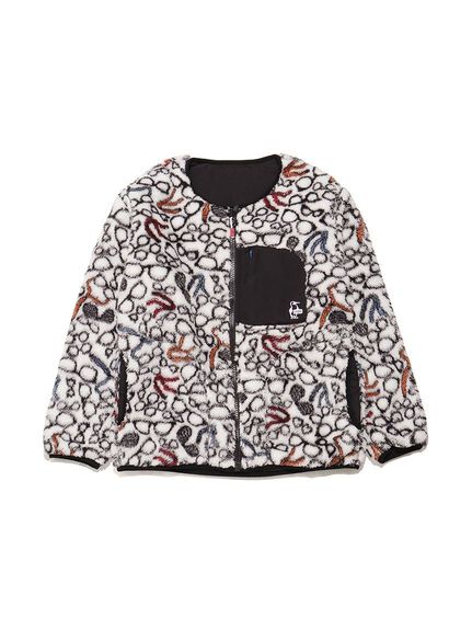 `X CHUMS ELMO FLEECE REVERSIBLE BLOUSON (Gt[X o[Vu u) gbvX t[XEjbg