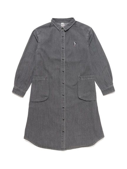 `X CHUMS BEAVER VINTAGE WASHED SHIRT ONE-PIECE (r[o[VT EHbVhVc) gbvX VcE|Vc