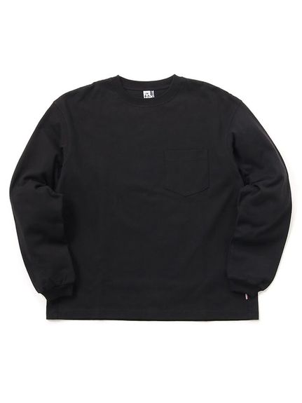 `X CHUMS HEAVY WEIGHT POCKET L/S T-SHIRT (wr[EFCg |Pbg L/S T) gbvX TVciTj