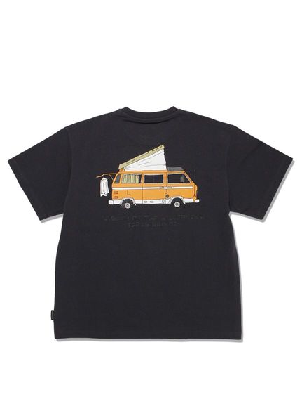 タラスブルバ TARAS BOULBA ヘビーコットン プリントTシャツ(キャンピングカー） トップス Tシャツ