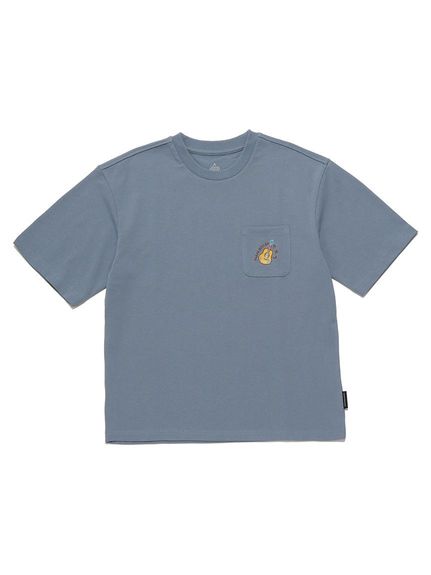 タラスブルバ TARAS BOULBA レディース ヘビーコットン ポケットTシャツ（ギター） トップス Tシャツ