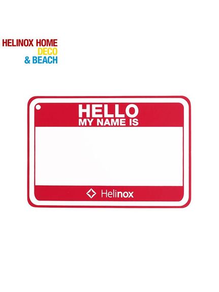 wmbNX Helinox HELINOX HELLO MY NAME ISpb`RD [EL[ [EL[ȆObY