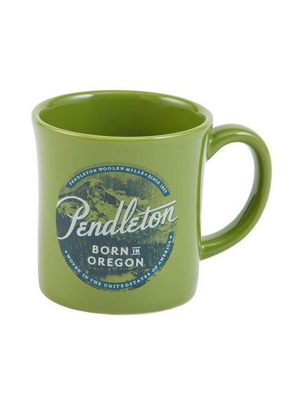 ペンドルトン Pendlton PWM NEW オリジナルMUGS GREEN 1SZ 調理器具 食器 食器（ファミリー用）