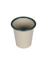 ダルトン DULTON ENAMELED TUMBLER BEIGE/GREEN 調理器具・食器 食器アクセサリー