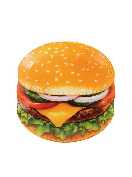 _g DULTON GLASS FARMER PLATE HAMBURGER [EL[ [EL[ȆObY