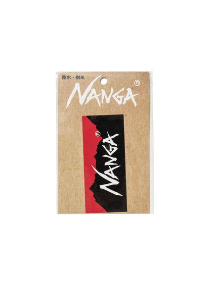 ナンガ NANGA NANGA LOGO STICKER (ナンガロゴステッカー) 収納・キャリー 収納・キャリー・その他グッズ