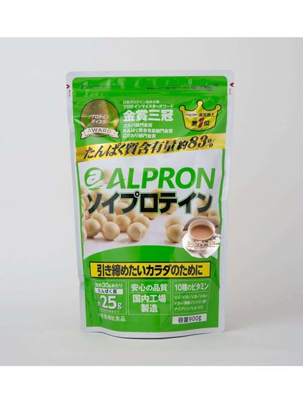 アルプロン ALPRON ALPRON ソイプロテイン ミルクティー 900g プロテイン カゼイン・SOYプロテイン