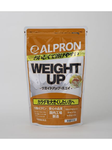 アルプロン ALPRON ALPRON ウェイトアップ フルーツミックス風味 900g プロテイン ホエイプロテイン