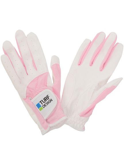 ソノタ OTHER TURF DESIGN 両手GLOVE TDGL-2170L WH/PK ゴルフグローブ 両手