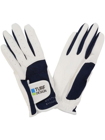 \m^ OTHER TURF DESIGN GLOVE TDGL-2170L WH/NV StO[u 