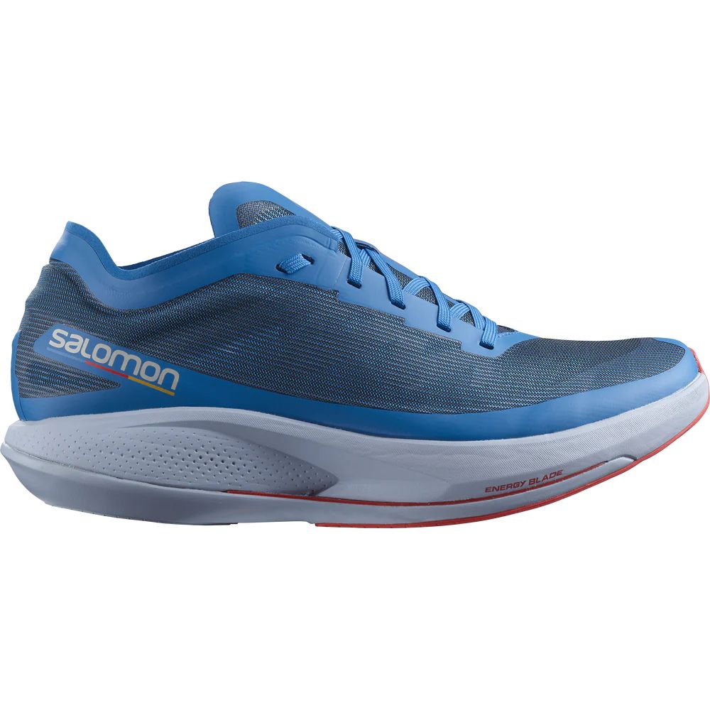 **【Salomon/サロモン】【L41740100】【男性用ランニングシューズ】【PHANTASM】【Indigo Bunting / Kentucky Blue / Poppy Red】メンズ 男性 ランニングシューズ