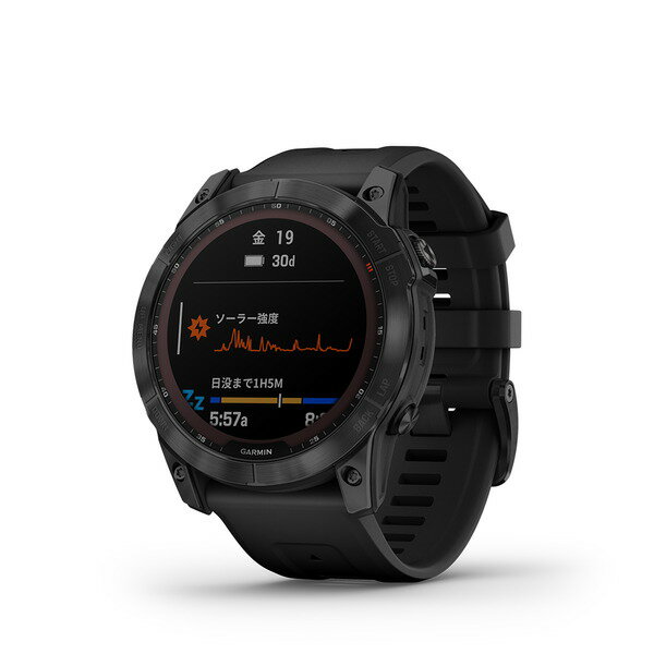 **【Garmin/ガーミン】【0100254143】f?nix 7X Sapphire Dual Power　GPSウォッチ