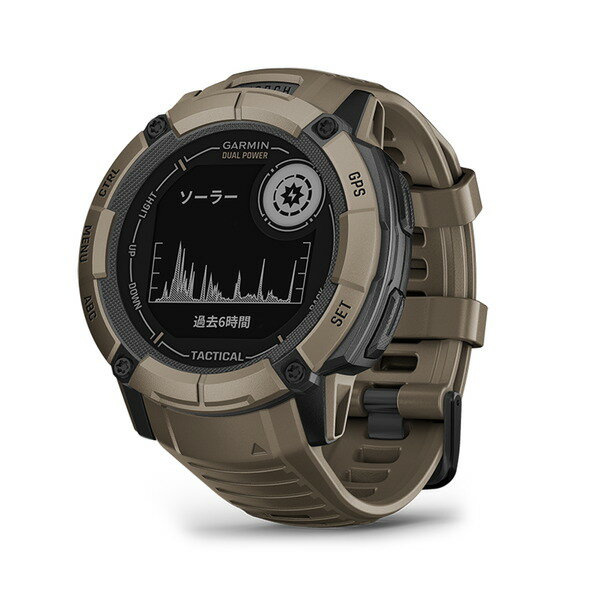 **【0の付く日はポイント3倍】【Garmin/ガーミン】【0100280562】Instinct 2X Dual Power Tactical Edi..