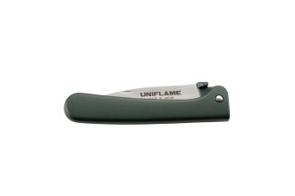 【UNIFLAME】【ユニフレーム】【ギザ刃 キャンプナイフ】【ステンレス刃物綱】【661840】【2022年】【フォールディング仕様】【日本製】
