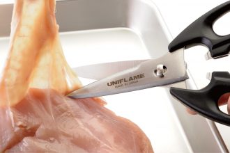 【UNIFLAME】【ユニフレーム】【ギザ刃 キッチンシザーズ】【ステンレス刃物綱】【661857】【2022年】【多機能】【便利】