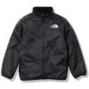 【THE NORTH FACE】【ノースフェイス】【NYJ82244】【Reversible Cozy Jacket】【リバーシブルコージージャケット】【2022年秋冬】【カラー：K ブラック】キッズ 子供 軽量 リバーシブル 中綿 フリース ジャケット 保温 アウトドア ジップインジップ対応