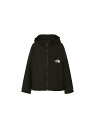 【THE NORTH FACE】【ノースフェイス】【2024年春夏】【NPJ72310】【コンパクトジャケット】【Compact Jacket】【K:ブラック】【キッズ】【ジュニア】定番 子供 ジャケット ジャンパー ウインドブレーカー 外遊び 通学