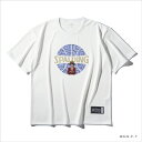 SPALDING/スポルディング Tシャツ ONE PIECE ゴムゴムの実 ボールプリント(SMT25101P-WHT)