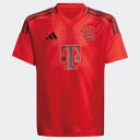 adidas/アディダス ジュニア FCバイエルン ミュンヘン 24/25 ホーム 半袖レプリカユニフォーム(JTB65/IT2249)