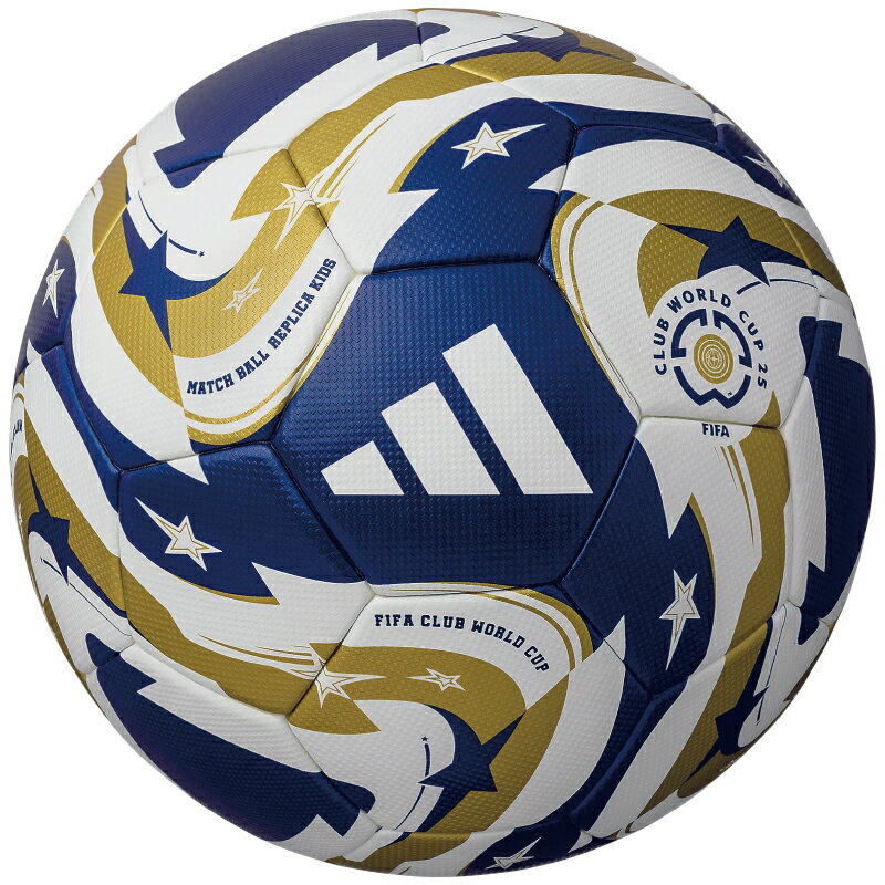 adidas/アディダス ムンディアル デ・クルーベスFIFA 25 決勝球 キッズ 4号球（ADF410F）