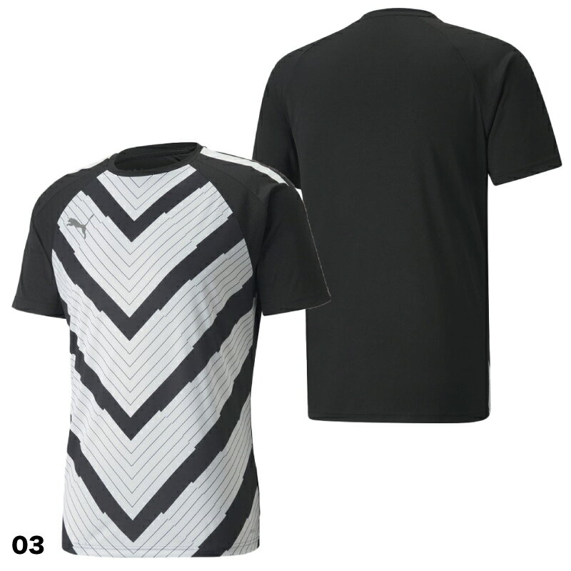 PUMA/プーマ TEAMLIGA グラフィック 半袖シャツ(658101-03/06/45/46)バーゲン サッカー 用品 セール