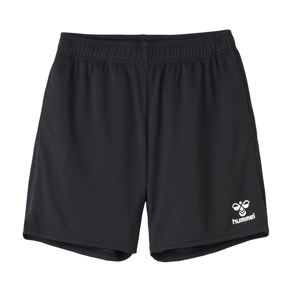 ヒュンメル　hummel　ハンドボールレフェリーパンツ　ブラック　審判用ハーフパンツ　審判用ウェア　ハーフパンツ　吸汗速乾　Lサイズ　Oサイズ　XOサイズ　XO2サイズ　HAK4004