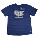 コンバース CONVERSE プリントTシャツ バックコートエディション Tシャツ ネイビー Oサイズ ロゴ プリント スポーツ 運動 バスケットボール バスケ...