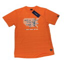 コンバース CONVERSE プリントTシャツ バックコートエディション Tシャツ オレンジ Lサイズ ロゴ プリント スポーツ 運動 バスケットボール バスケ...