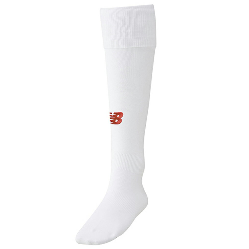 ニューバランス　サッカーソックス　JASF7388　ホワイト/レッド　NEWBALANCE　ストッキング