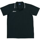 アシックス　ポロTシャツ　XA6128　ブラック 1