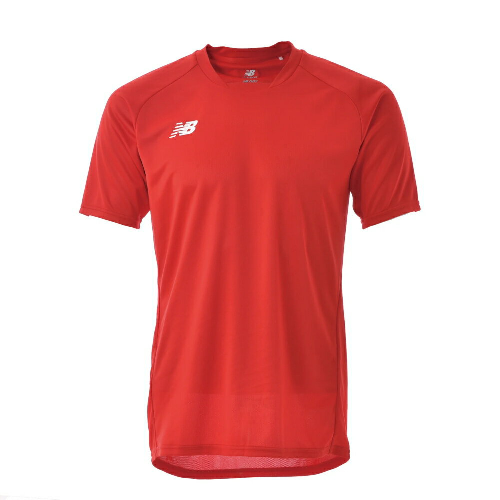 ニューバランス　ゲームシャツ　JMTF0486　レッド　サッカー　プラクティス　Tシャツ