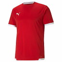 プーマ TEAM LIGA ゲームシャツ 705150 プーマレッド/プーマホワイト サッカー プラクティス Tシャツ