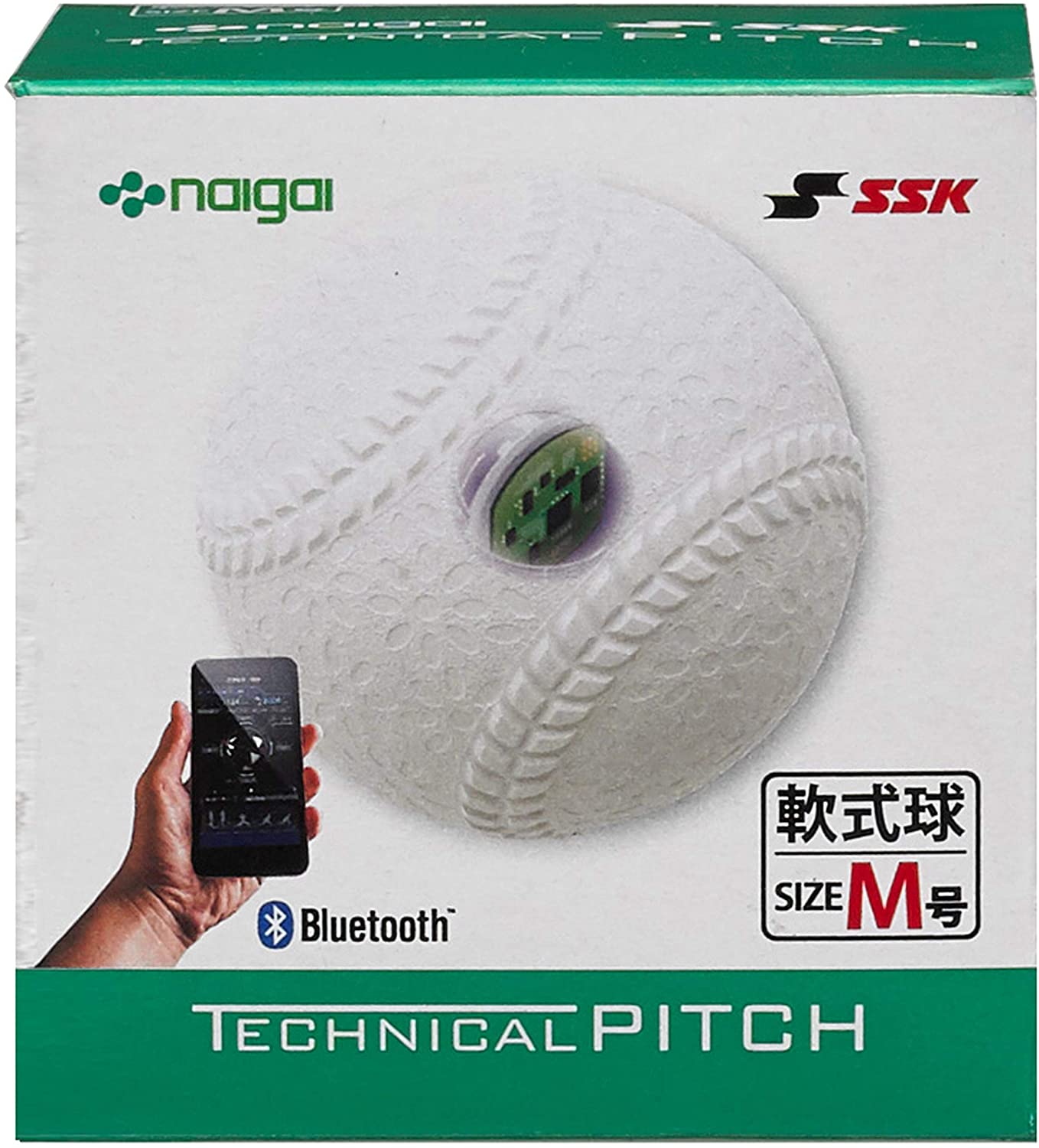 SSK テクニカルピッチ 軟式M号（中学生以上 一般軟式野球用） TP002M