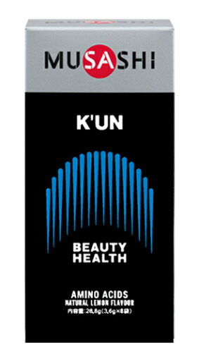MUSASHI K'UNスティック8本入り ムサシ クン アミノ酸 パワーアップ 美容と健康 MUSASHI K'UNスティック8本入り ムサシ クン アミノ酸 パワーアップ 美容と健康