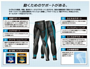 【レディース】ミズノ MIZUNOバイオギアタイツ(セミロング)BG8000 WOMEN'S(A76BP27797) (スポーツウェア インナースパッツ セミロング コンプレッション タイツ インナー ladies)