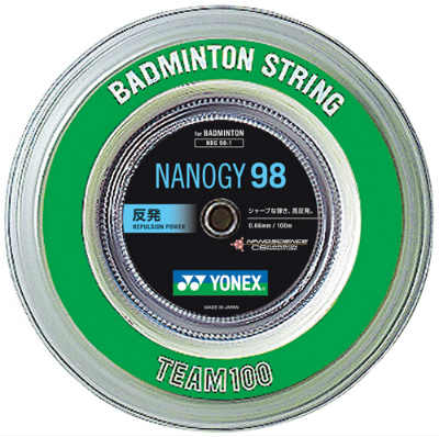 バドミントン ガット ヨネックス YONEX ストリングス ナノジー98 NANOGY98【ロール100m】【バドミントン ガットロール】badminton バトミントン バドミントン ガット ヨネックス YONEX ストリングス ナノジー98 NANOGY98【ロール100m】【バドミントン ガットロール】badminton バトミントン