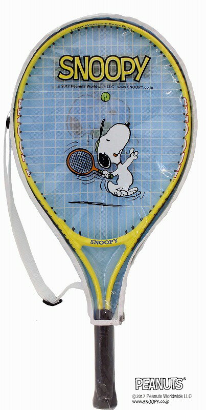 硬式テニス ラケット レジャー用 スヌーピー SNOOPY ジュニア 硬式テニスラケット ケース付き CALFLEX サクライ tennis racket