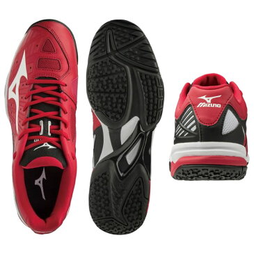 【数量限定】テニスシューズ ミズノ MIZUNO テニス シューズ ウエーブエクシード2ワイドOC WAVE EXCEED2WIDE OC砂入り人工芝 クレーコート用 3E 軟式テニス シューズ 硬式テニス（61GB181362・61GB181360） ソフトテニス シューズ ミズノ 軽量 tennis shoes)