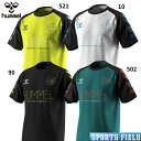 2024春夏 ヒュンメル hummel 半袖プラクティスシャツ メンズ フットサル ウェア 半袖プラシャツ 大人モデル 吸汗速乾 半袖 メール便送料無料