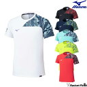 ソフトテニス バドミントン ウェア ミズノ MIZUNO Tシャツ 32JAC210 ユニセックス 男女兼用 吸汗速乾 動きやすい 【抗菌防臭/防汚】Tシャツ[...