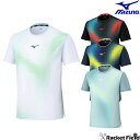 ソフトテニス バドミントン ウェア ミズノ MIZUNO ゲームシャツ 62JAC000 ラケットスポーツ ユニセックス 男女兼用 吸汗速乾 動きやすい Tシャ...