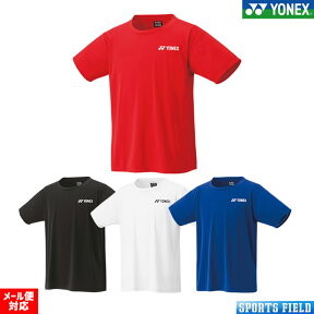 ソフトテニス ウェア Tシャツ ヨネックス YONEX ドライTシャツ 16800 ユニセックス 男女兼用 半袖 テニス 軟式テニス バトミントン ヨネックス バドミントン UVカット 吸汗速乾 静電 soft tennis wear