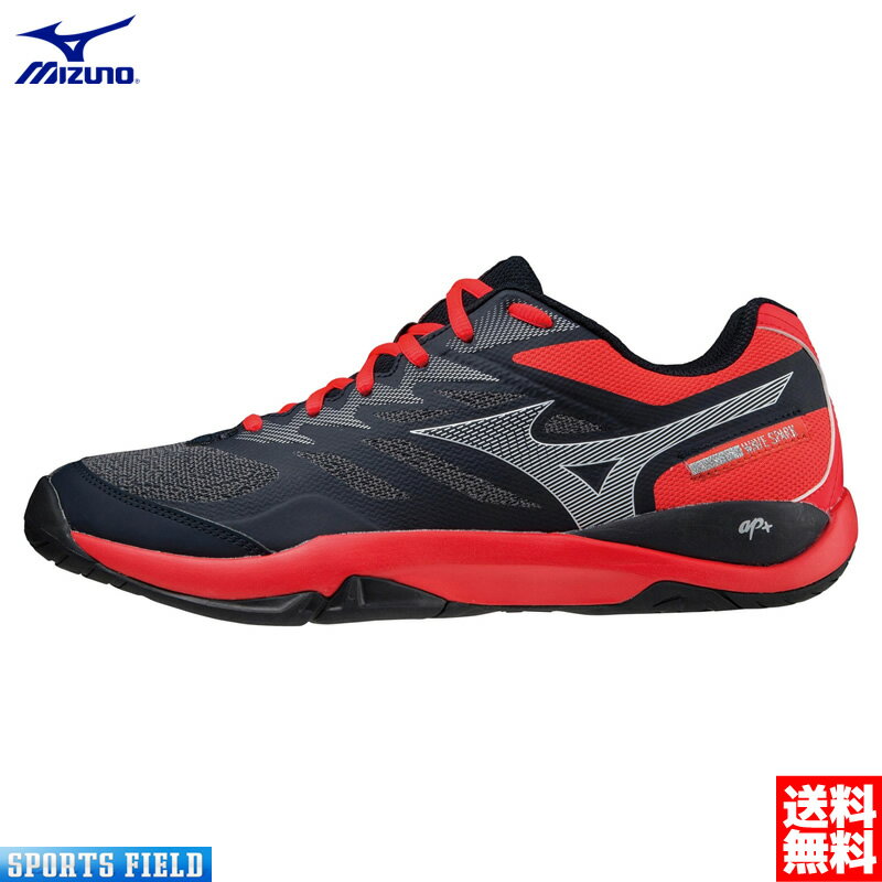 ソフトテニス シューズ ミズノ MIZUNO ウエーブスパーク WIDE AC 61GA2130 ユニセックス 幅3E オールコート用 MIZUNO テニス シューズ 軟式テニス シューズ ミズノ ソフトテニス シューズ ミズノ ソフトテニスシューズ 靴 soft tennis shoes