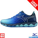 ソフトテニスシューズ サイズ交換往復無料 ソフトテニス シューズ ミズノ MIZUNO ウエーブエンフォースツアー OC 61GB2302 2E クレー・砂入り...